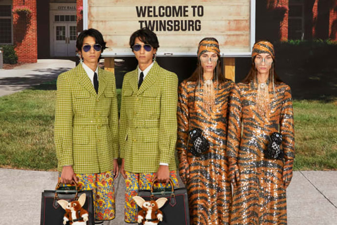 Gucci nous fait voir double à Milan