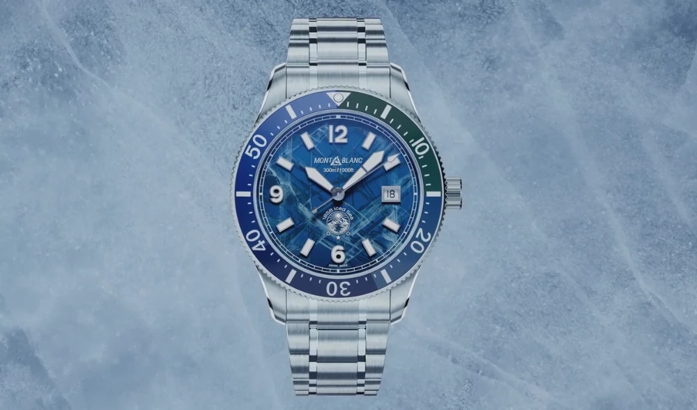 La Montblanc 1858 Iced Sea Automatic Date