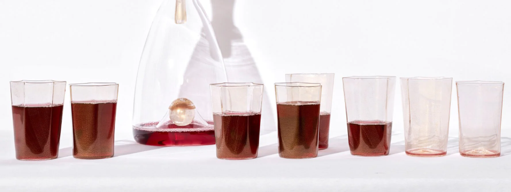 Les nouveaux verres géométriques OBJET