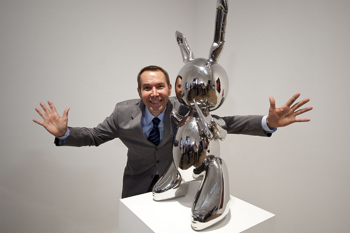 La sculpture "Rabbit" de Jeff Koons