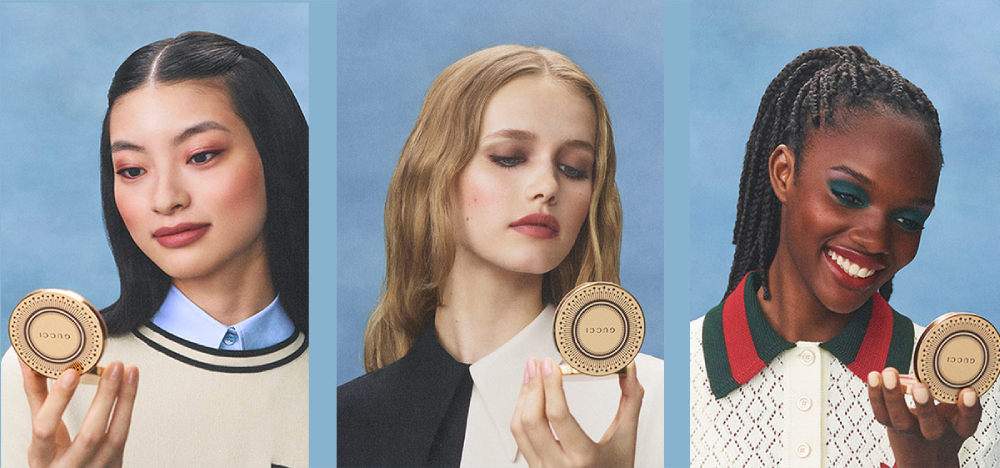 La première palette quatre compartiments de Gucci Beauty