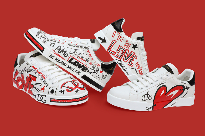Les nouvelles #DGLimited, les sneakers des amoureux
