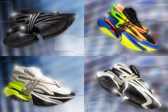 Les sneakers Unicorn de Balmain, à la hauteur du mythe