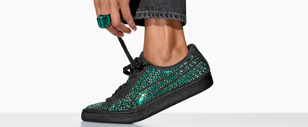 Swarovski x PUMA: Une nouvelle collaboration dynamique