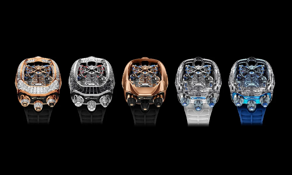 Jacob and Co & Bugatti pour “Bugatti Chiron Tourbillon”